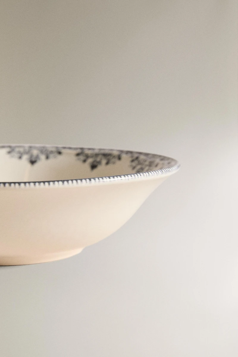 BOL DESSERT MOTIF POSITIONNÉ