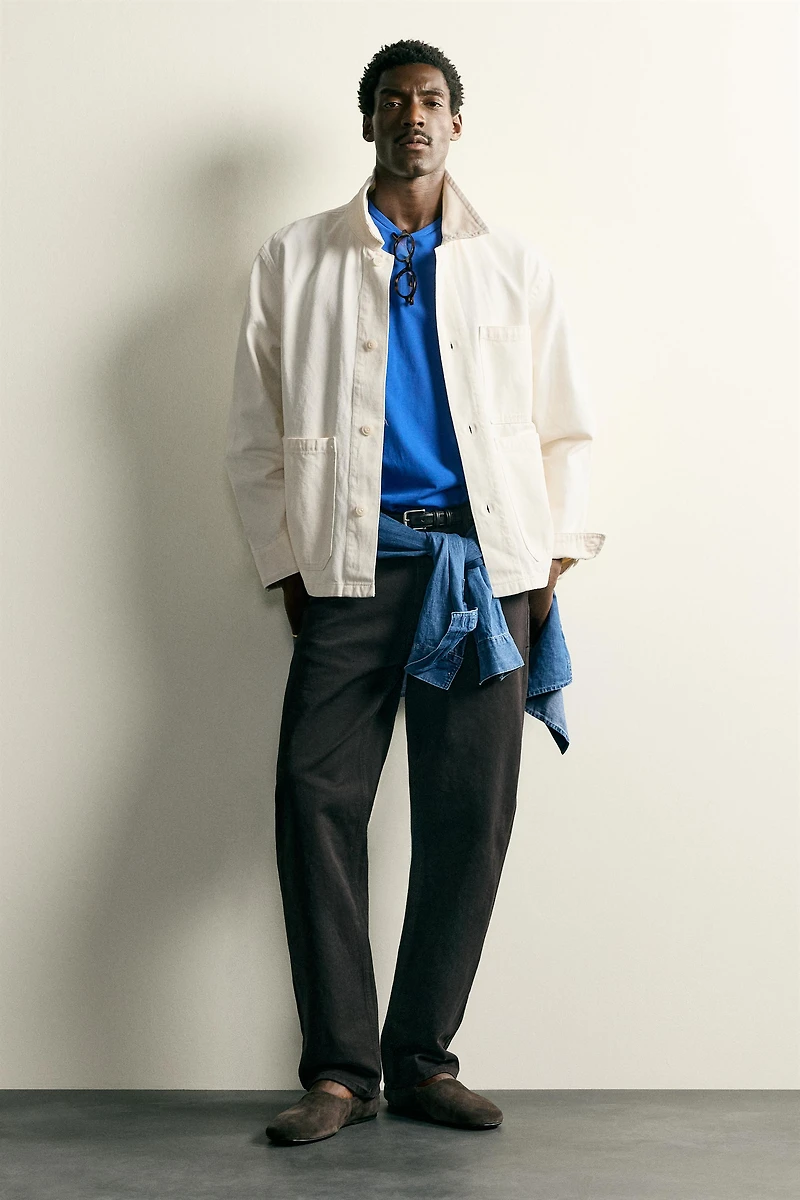 RELAXED FIT POCKET JACKET