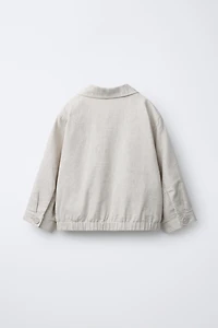 VESTE AVEC LIN ET COTON