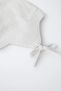 PEARL KNIT BONNET