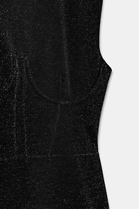 SPARKLY STRETCH SHORT DRESS