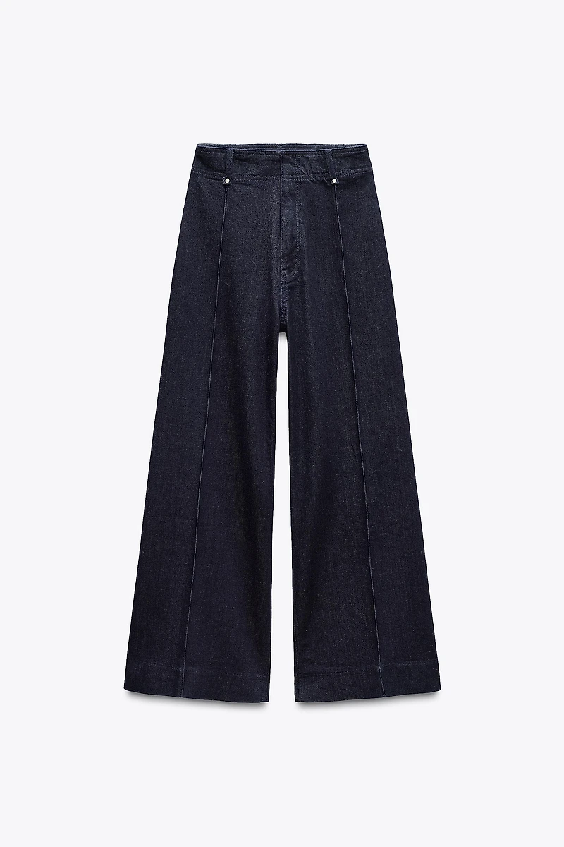 ZW COLLECTION HIGH WAIST WIDE LEG JEANS