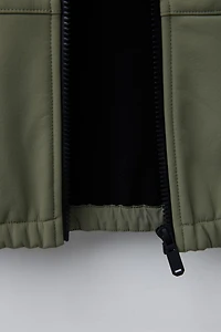 LINED HOODED JACKET