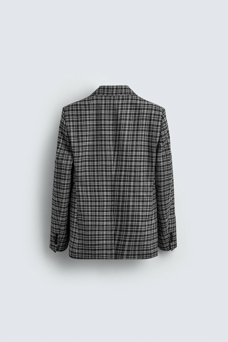 CHECKERED SUIT BLAZER HARRY LAMBERT FOR ZARA X DISNEY