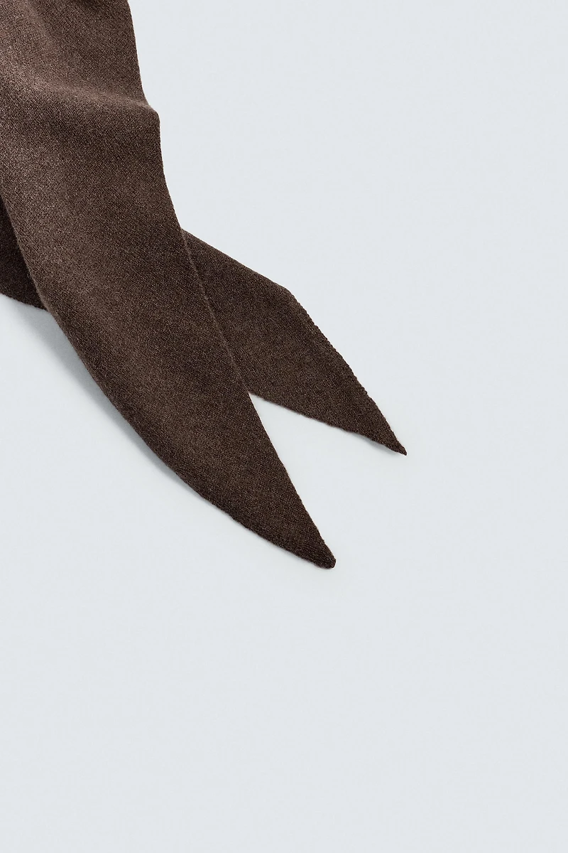 100% WOOL KNITTED BANDANA