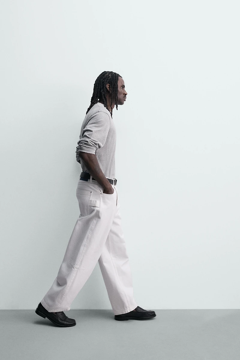 BARREL FIT PANTS