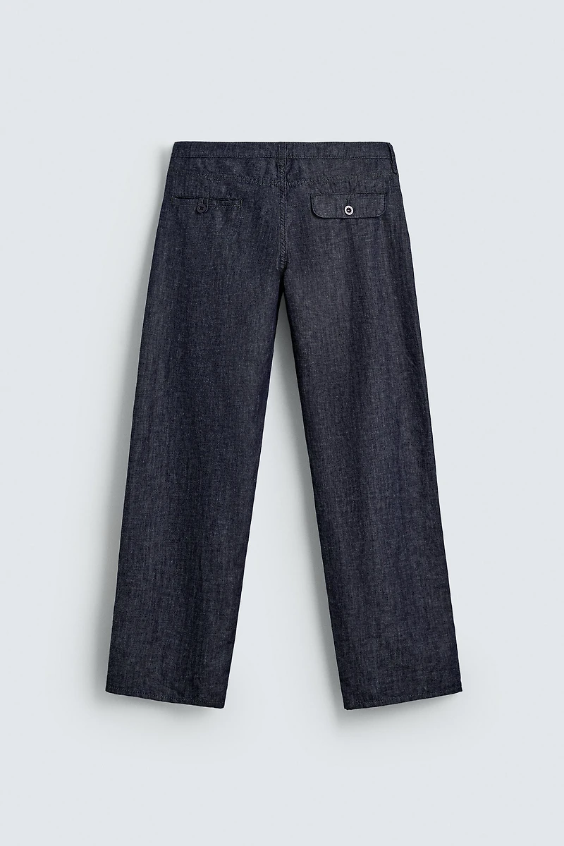 LIGHTWEIGHT REGULAR FIT PANTS