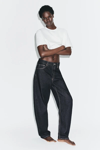 TRF BARREL HIGH WAIST JEANS