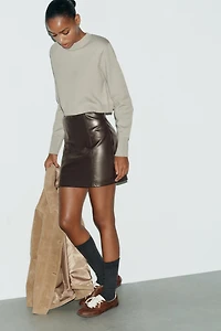 MINI JUPE TAILLE HAUTE