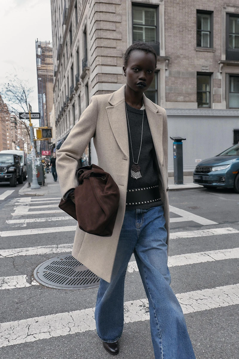 SOFT SHOULDER PAD COAT