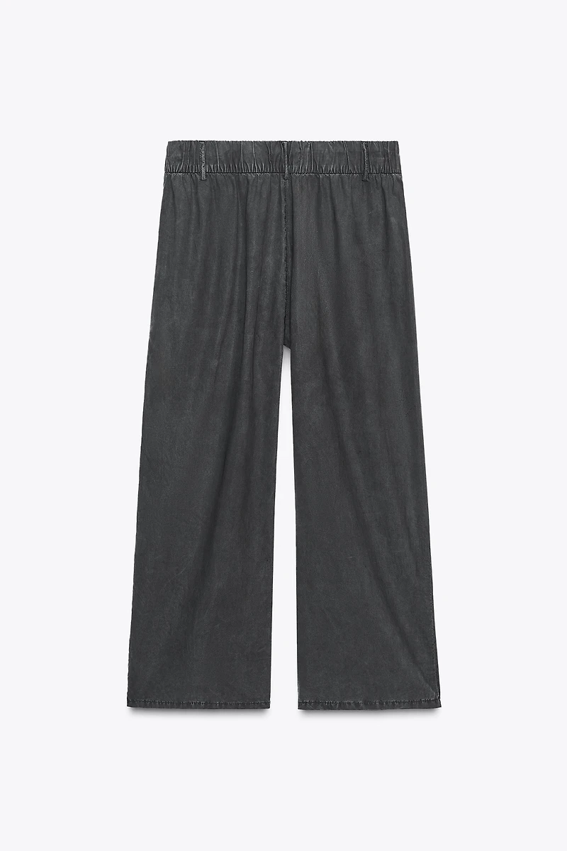 FLOWY CROP PANTS