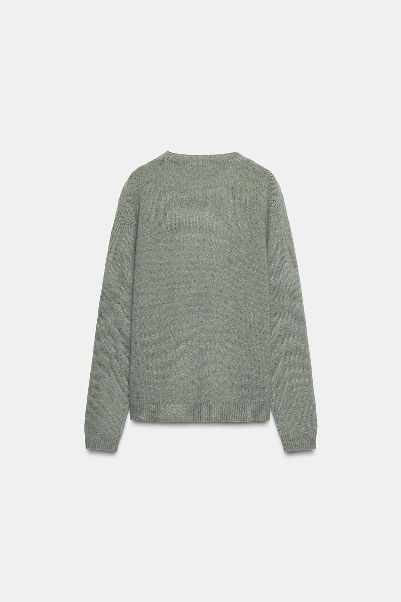 100% CASHMERE REGULAR FIT SWEATER