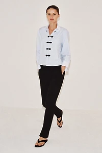 CONTRAST FIREMAN CLASP SHIRT ZW COLLECTION