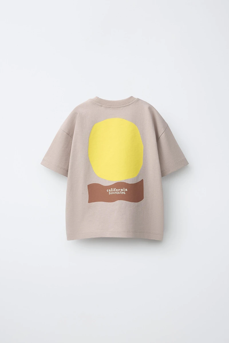 SUN PRINTED T-SHIRT