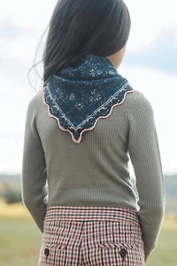 WAVY PRINT SCARF LIMITED EDITION