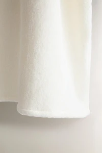 COTTON TERRYCLOTH BEACH PONCHO