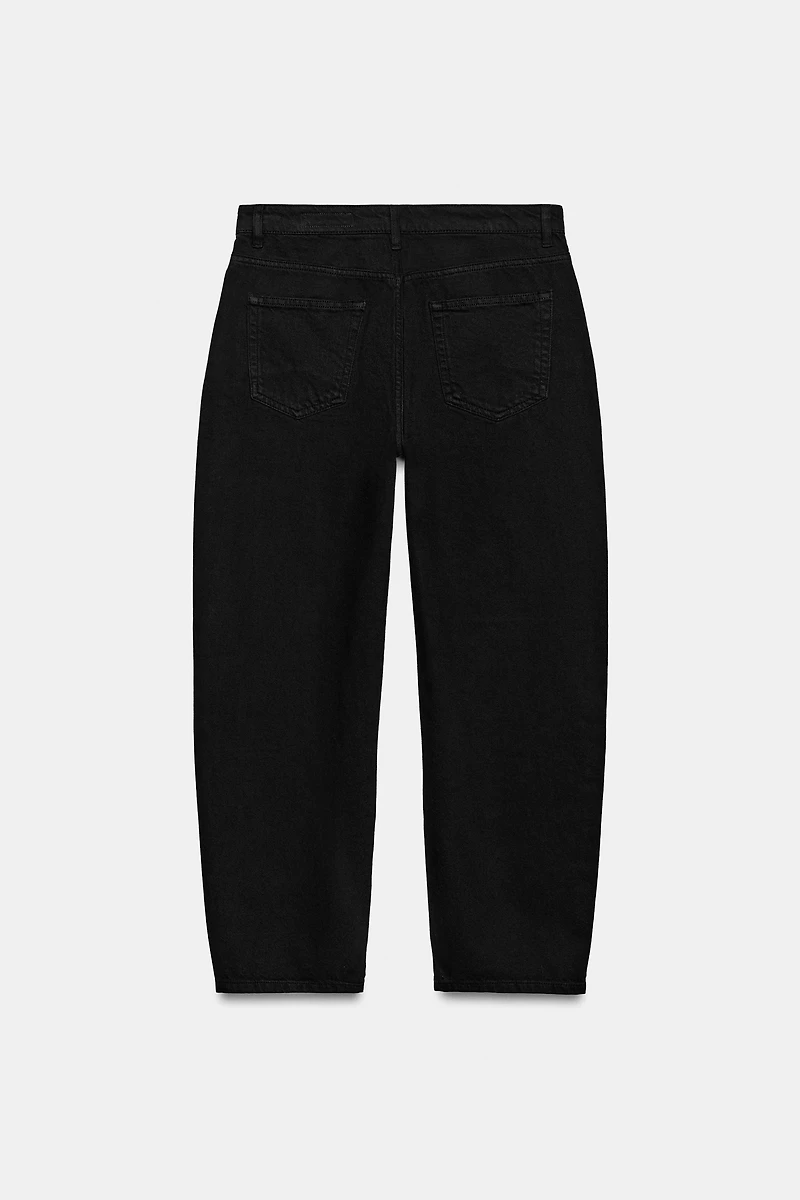 ZW COLLECTION TAPERED MID-RISE JEANS