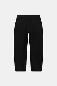 ZW COLLECTION TAPERED MID-RISE JEANS