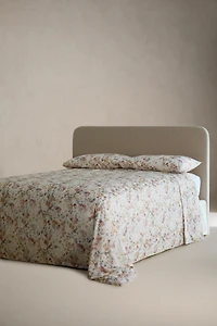 HOUSSE DE COUETTE SATIN FLORALE (300 FILS)