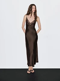 Long slip dress