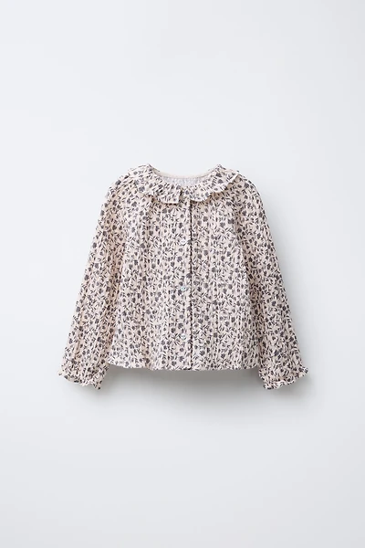 CHEMISE À IMPRIMÉ FLEURI