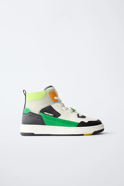 MINECRAFT © MOJANG AB. ™ HIGH TOP SNEAKERS