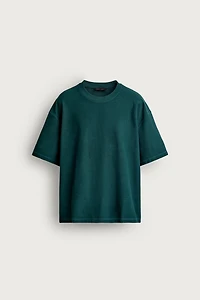 RELAXED FIT SEAM DETAIL T-SHIRT