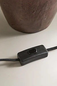 SMALL CERAMIC BASE TABLE LAMP