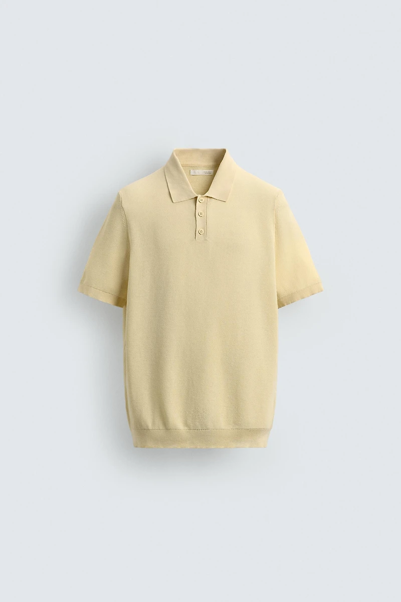 REGULAR FIT PIQUÉ KNIT POLO