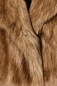 VESTE COURTE EFFET FOURRURE ZW COLLECTION