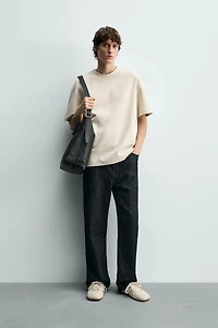 RELAXED FIT INTERLOCK T-SHIRT
