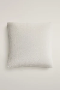 FAUX FUR THROW PILLOW COVER