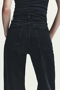 TRF HIGH RISE WIDE LEG JEANS