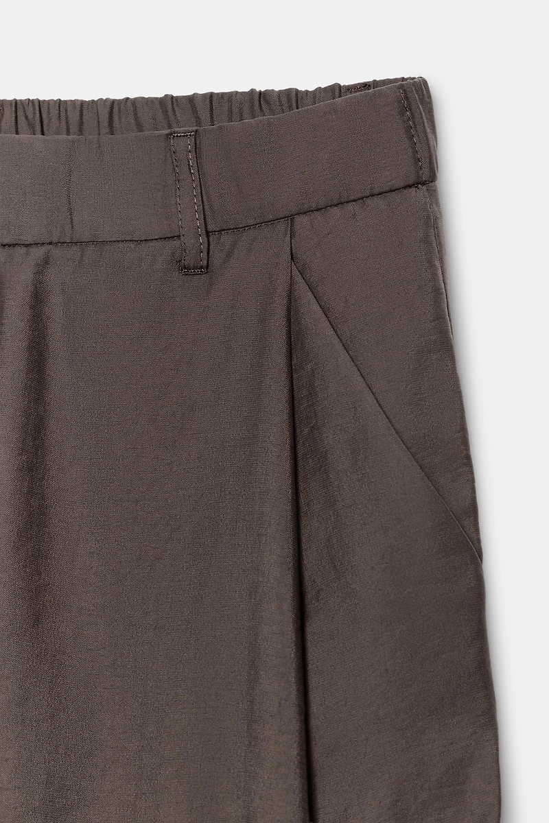 PANTALON FLUIDE À PLIS