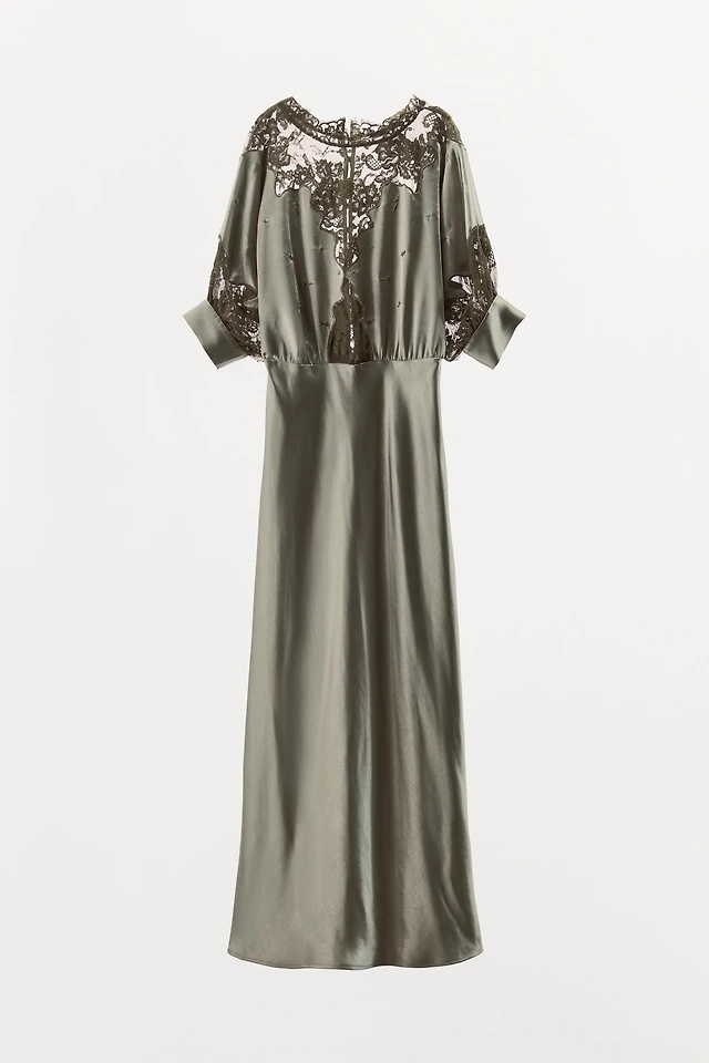 chinese dress ladies Shantel Zara Summer Lace Satin Dress main image 1