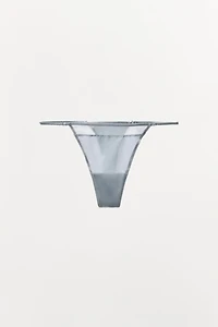 SILK THONG