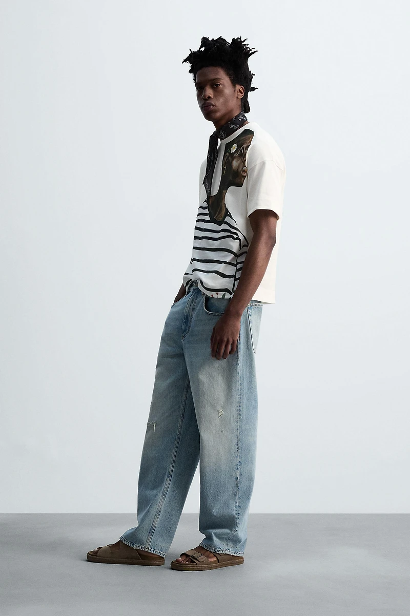 PRINTED EMBROIDERY T-SHIRT © OTIS KWAME KYE QUAICOE