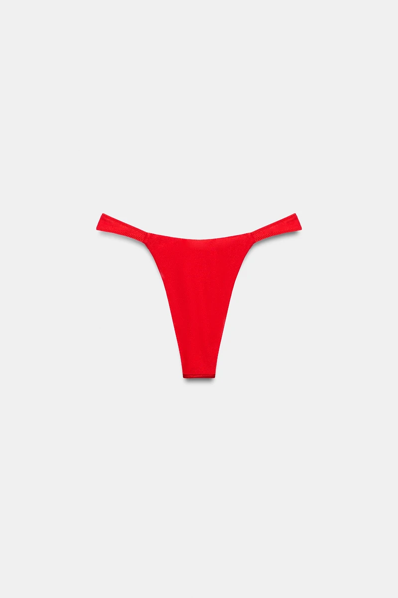 BAS DE BIKINI SATINÉ