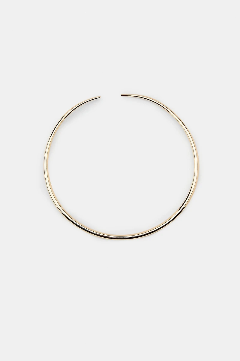 COLLIER RAS-DE-COU MÉTALLIQUE