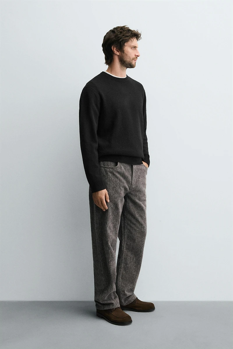 REGULAR FIT WOOL JUMPER