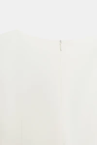 SHORT DRESS WITH PLEATS AND POCKETS