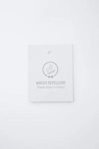 WATER REPELLENT HOODED PUFFER JACKET