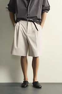 BERMUDA WIDE FIT À PLIS