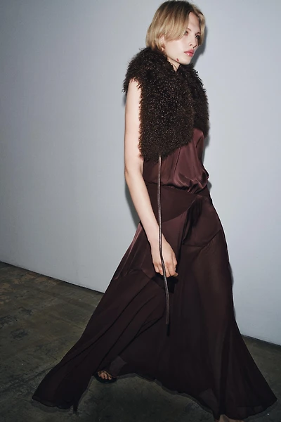 ROBE LONGUE COMBINÉE