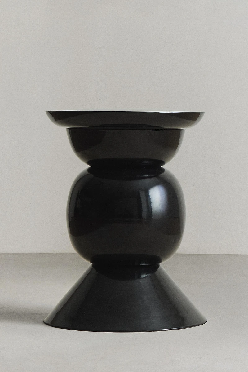 METAL SIDE TABLE