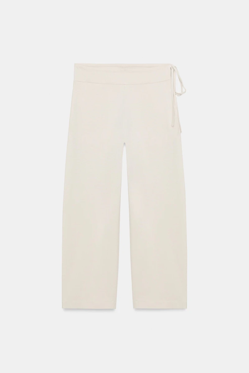 STRAIGHT LEG DRAWSTRING PANTS