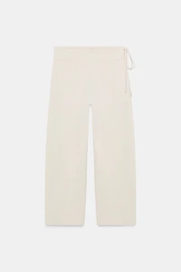 STRAIGHT LEG DRAWSTRING PANTS