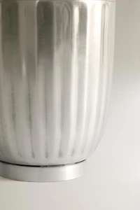 VERRE À DENTS MÉTAL ONDULÉ