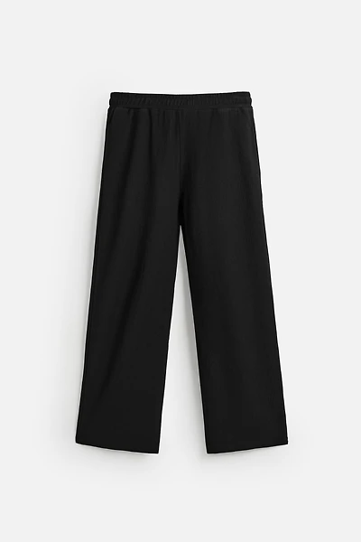 VERTICAL TEXTURED JOGGER PANTS