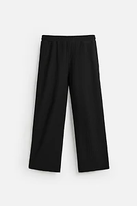 VERTICAL TEXTURED JOGGER PANTS